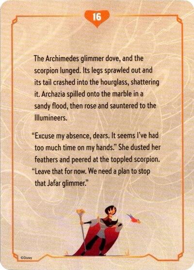 Reign of Jafar Lore Card (16 of 19) #promo Reign of Jafar