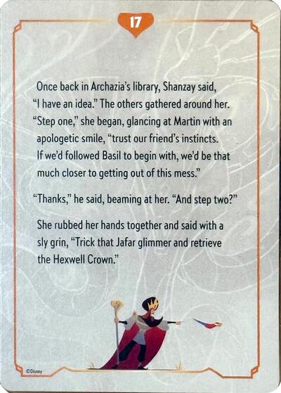 Reign of Jafar Lore Card (17 of 19) #promo Reign of Jafar