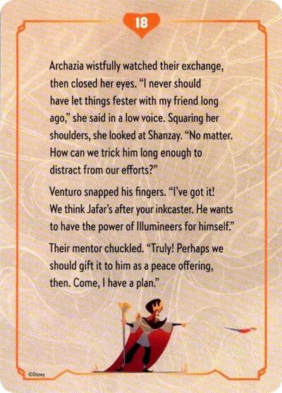Reign of Jafar Lore Card (18 of 19) #promo Reign of Jafar