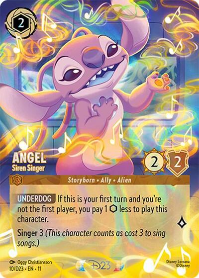 Angel - Siren Singer #10 D23 Promos