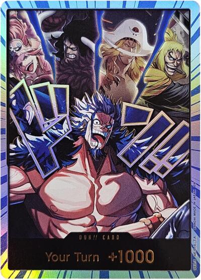 DON!! Card (Alternate Art) (Rocks) (Special Foil) #promo The World's Strongest Warriors