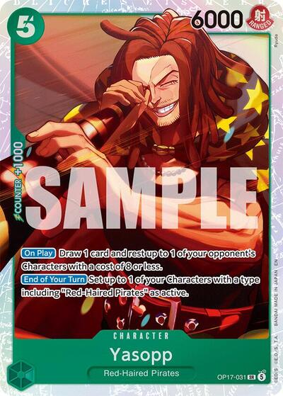 Yasopp #OP17-031 The World's Strongest Warriors