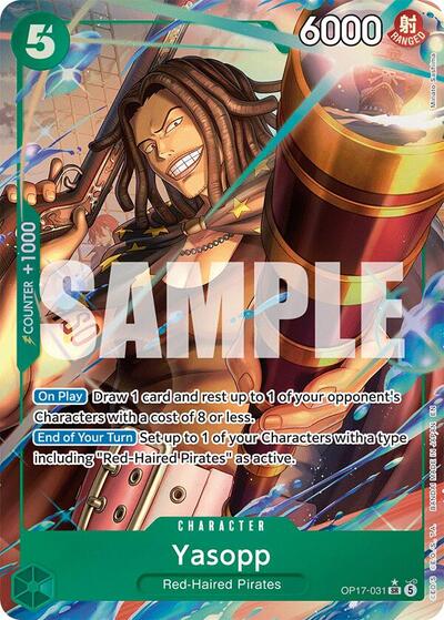Yasopp (Alternate Art) #OP17-031 The World's Strongest Warriors