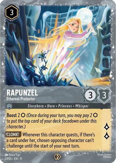 Rapunzel - Ethereal Protector #2 Disney Lorcana Promo Cards