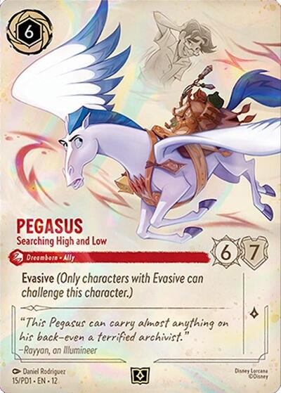 Pegasus - Searching High and Low #15 Disney Lorcana Promo Cards