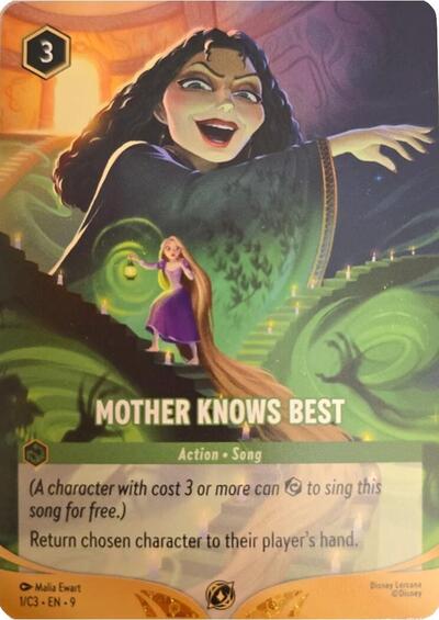 Mother Knows Best #1 Disney Lorcana Promo Cards