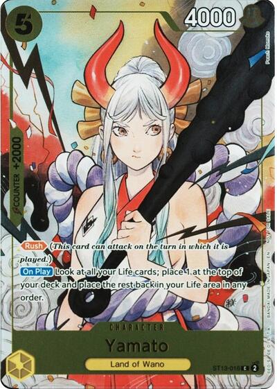 Yamato (Dash Pack 2025) #ST13-016 One Piece Promotion Cards