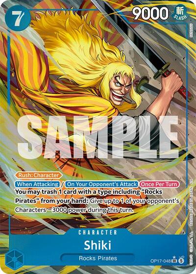 Shiki (Alternate Art) #OP17-048 The World's Strongest Warriors