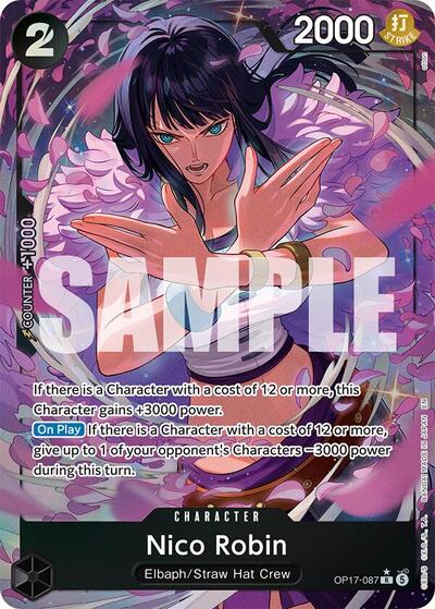 Nico Robin (Alternate Art) #OP17-087 The World's Strongest Warriors