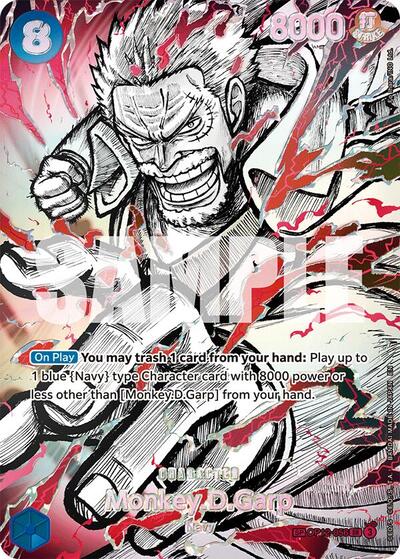Monkey.D.Garp (OP12-056) (SP) #OP12-056 The World's Strongest Warriors
