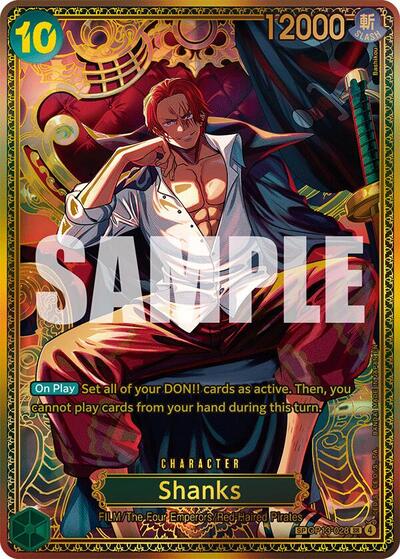 Shanks (OP13-028) (SP) #OP13-028 The World's Strongest Warriors