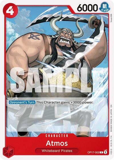 Atmos #OP17-002 The World's Strongest Warriors