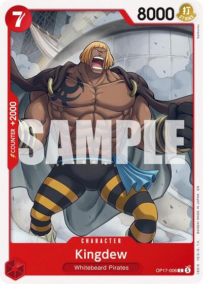 Kingdew #OP17-006 The World's Strongest Warriors