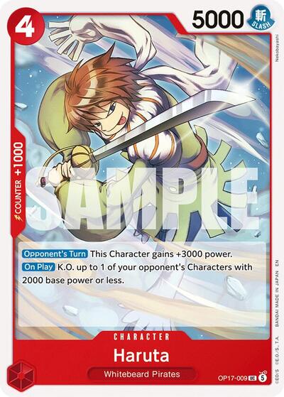 Haruta #OP17-009 The World's Strongest Warriors