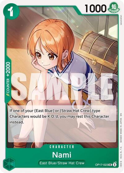 Nami #OP17-023 The World's Strongest Warriors