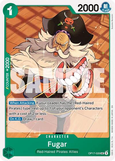 Fugar #OP17-026 The World's Strongest Warriors