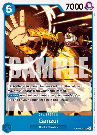 Ganzui #OP17-043 The World's Strongest Warriors