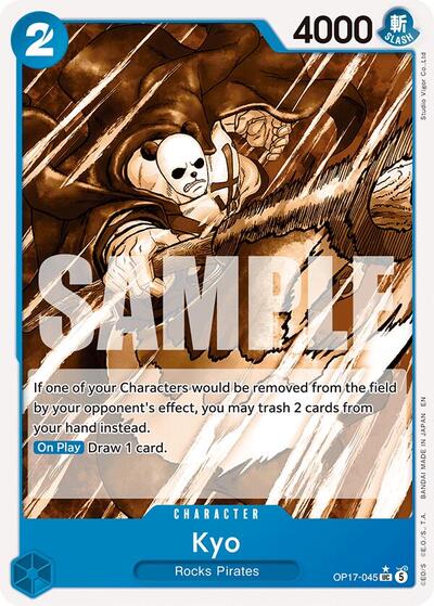 Kyo (Pandaman Art) #OP17-045 The World's Strongest Warriors