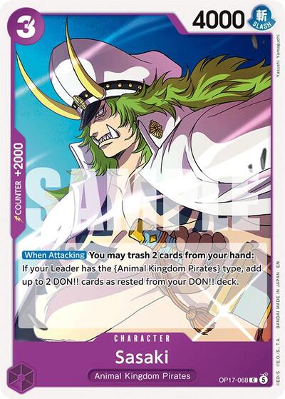 Sasaki #OP17-068 The World's Strongest Warriors
