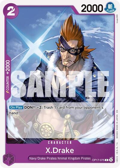 X.Drake #OP17-075 The World's Strongest Warriors