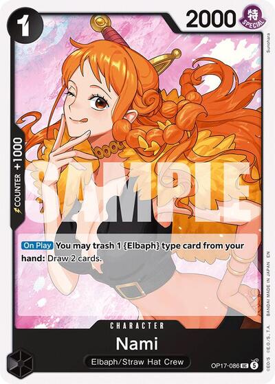 Nami #OP17-086 The World's Strongest Warriors