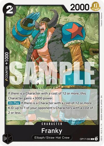 Franky #OP17-090 The World's Strongest Warriors