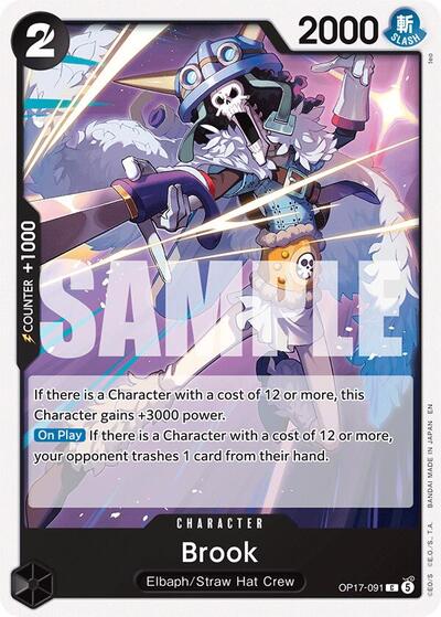 Brook #OP17-091 The World's Strongest Warriors