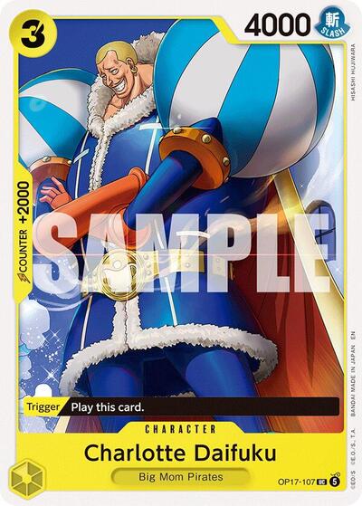 Charlotte Daifuku #OP17-107 The World's Strongest Warriors