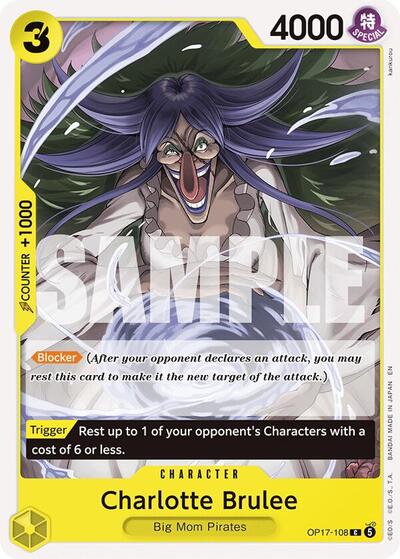 Charlotte Brulee #OP17-108 The World's Strongest Warriors