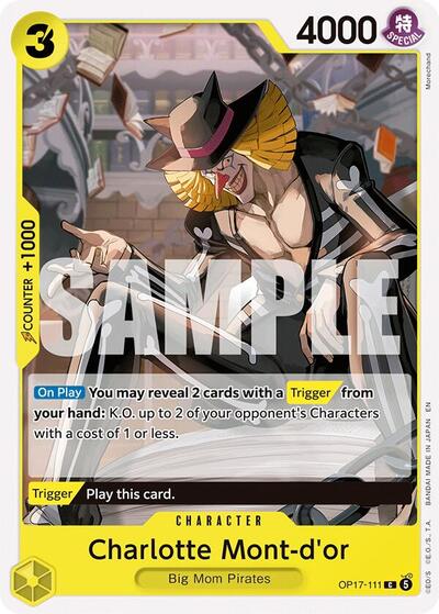 Charlotte Mont-d'or #OP17-111 The World's Strongest Warriors