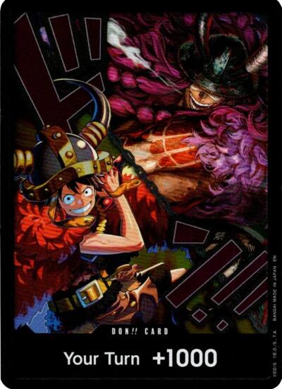 DON!! Card (Alternate Art) (Luffy and Loki) #promo The World's Strongest Warriors