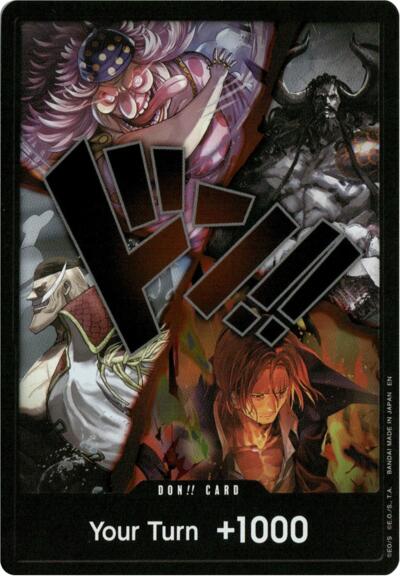 DON!! Card (Alternate Art) (The Four Emperors) #promo The World's Strongest Warriors