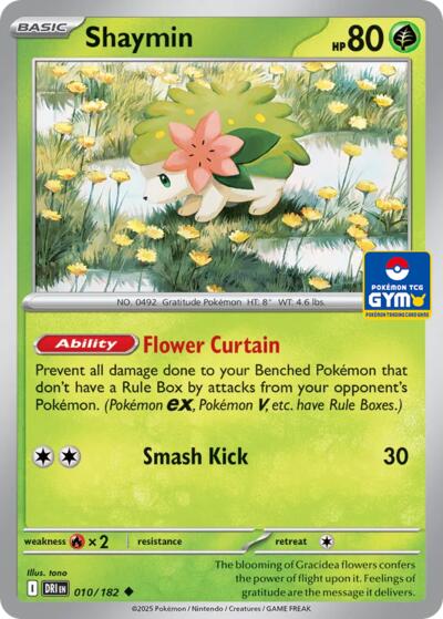 Shaymin #10 Southeast Asia Exclusives