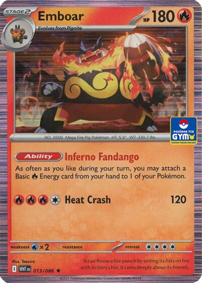 Emboar #13 Southeast Asia Exclusives