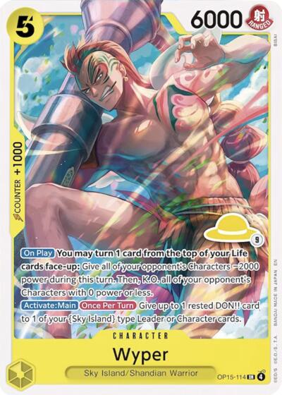Wyper (Luffy Deck) #OP15-114 Set Sail Deck Set