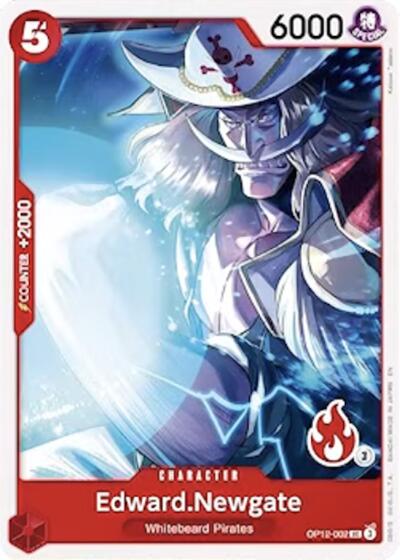 Edward.Newgate (OP12-002) (Ace Deck) #OP12-002 Set Sail Deck Set