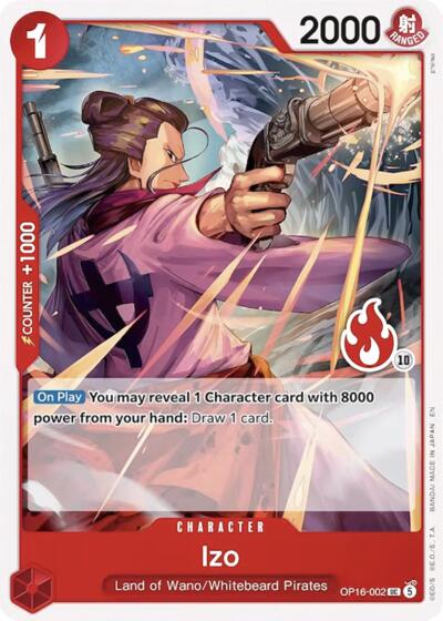 Izo (Ace Deck) #OP16-002 Set Sail Deck Set