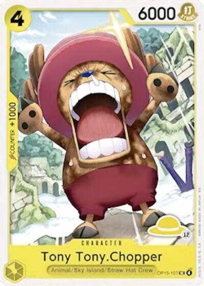 Tony Tony.Chopper (Luffy Deck) #OP15-107 Set Sail Deck Set