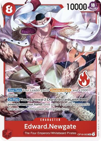 Edward.Newgate (OP16-003) (Ace Deck) #OP16-003 Set Sail Deck Set