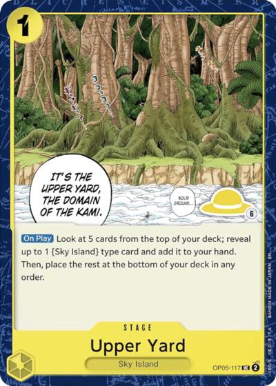 Upper Yard (Luffy Deck) #OP05-117 Set Sail Deck Set