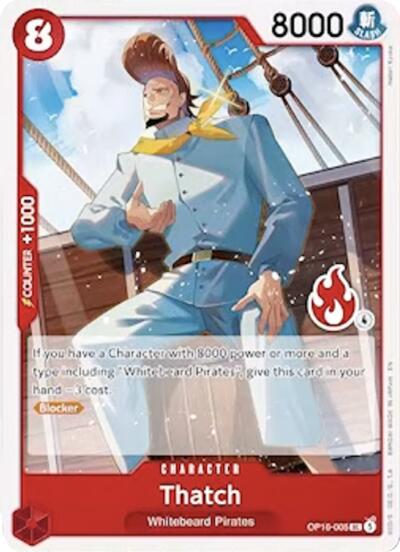 Thatch (Ace Deck) #OP16-005 Set Sail Deck Set