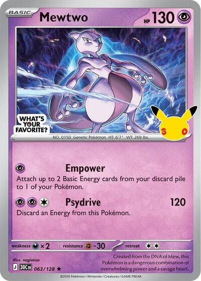 Mewtwo #63 Miscellaneous Cards & Products