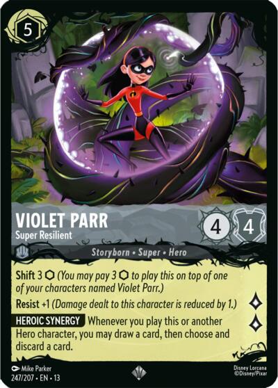 Violet Parr - Super Resilient #247 Illumineer's Quest: The Great Hunny Rescue