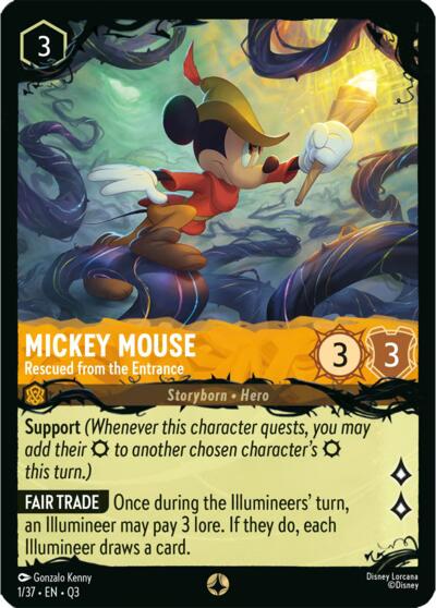 Mickey Mouse - Rescued from the Entrance #1 Illumineer's Quest: The Great Hunny Rescue