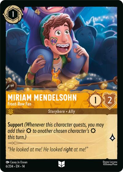 Miriam Mendelsohn - Front-Row Fan #6 Hyperia City