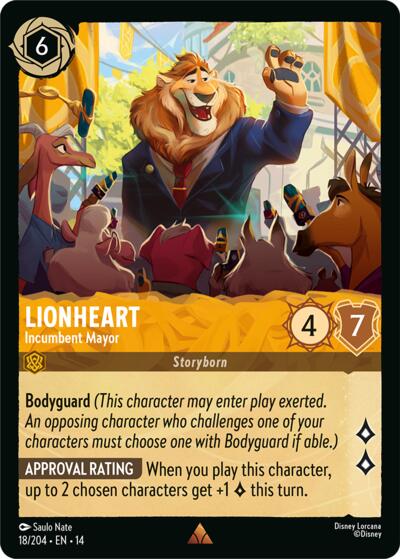Lionheart - Incumbent Mayor #18 Hyperia City