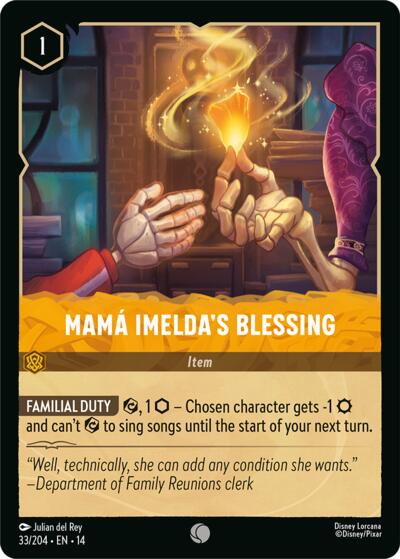 Mama Imelda's Blessing #33 Hyperia City