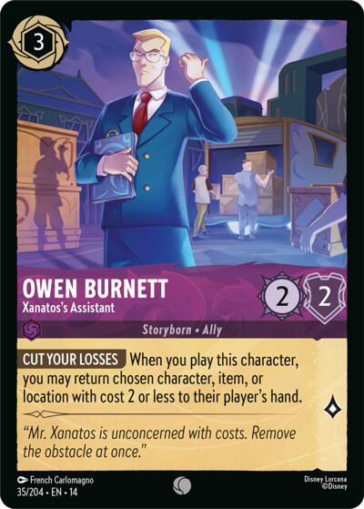 Owen Burnett - Xanatos's Assistant #35 Hyperia City
