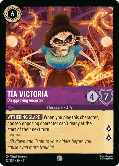 Tia Victoria - Disapproving Ancestor #42 Hyperia City