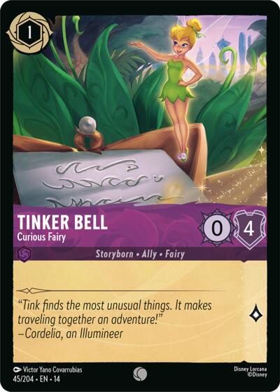 Tinker Bell - Curious Fairy #45 Hyperia City